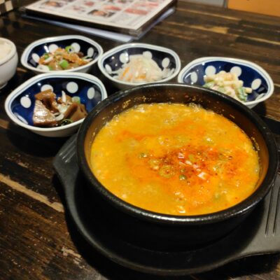 【浜松まちなか】寒い冬に食べたい!!熱々スンドウフウ（豆腐鍋）ランチ『浜松韓国料理　南大門』🍲