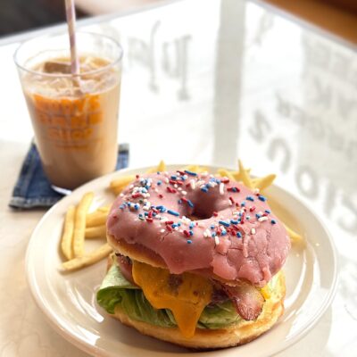 【浜松まちなか】アメリカ気分を満喫✩『RUDY’SBAKESHOP HIGHMEAL』のハンバーガーランチ🍔